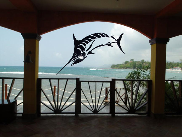 TWO STORY BEACHFRONT HOUSE FOR SALE NEAR PORTOBELO, COLON, PANAMA PROPERTY FOR SALE IN PLAYA MECHE COLON, REPUBLIC OF PANAMA