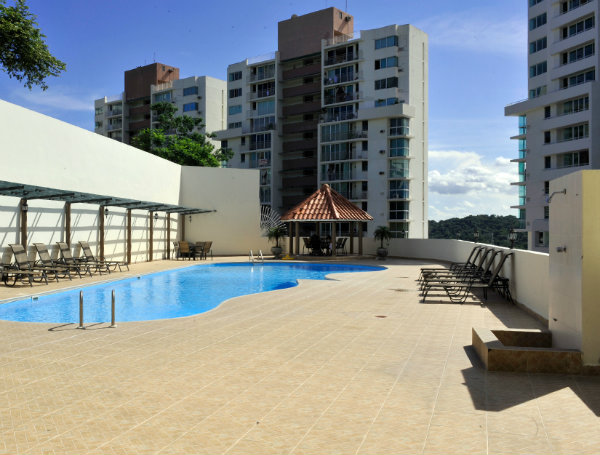 Social area in Belview tower