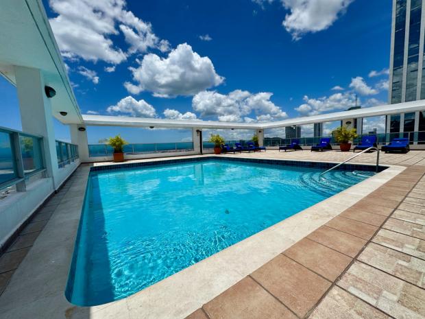 PANAMA CITY AVENIDA BALBOA BAYFRONT 1 BDRM BALCONY CITY VIEW