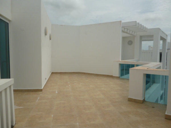 TERRACE OF THE 3 BEDROOM PENTHOUSE FOR SALE, ANTON, COCLE, PANAMA, PLAYA BLANCA