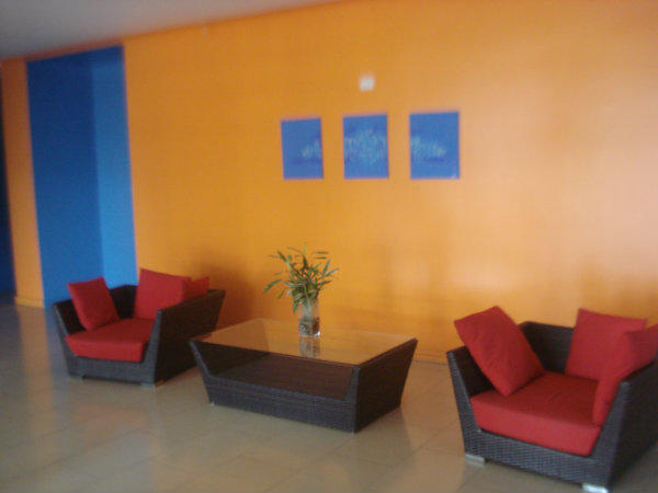 LOBBY AT FOUNDERS IV, PENTHOUSE FOR SALE, PLAYA BLANCA, ANTON, COCLE, PANAMA