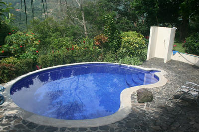 POOL IN THE 3 BEDROOM HOME FOR SALE PANAMA ALTOS DEL MARIA