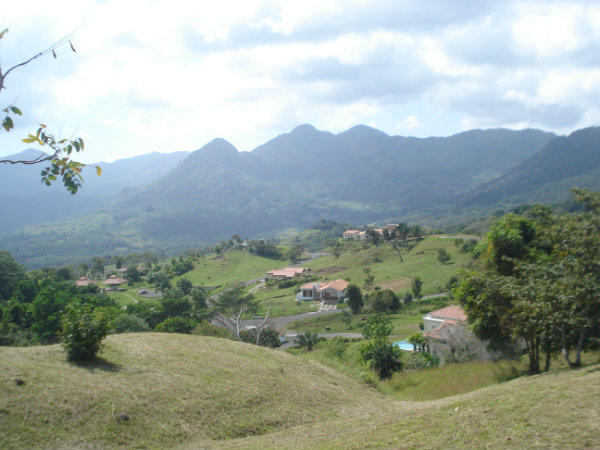VIEW OF TRINITY HILLS VALLEY GATED COMMUNITY, LOT FOR SALE, LIDICE, CAPIRA, PANAMA