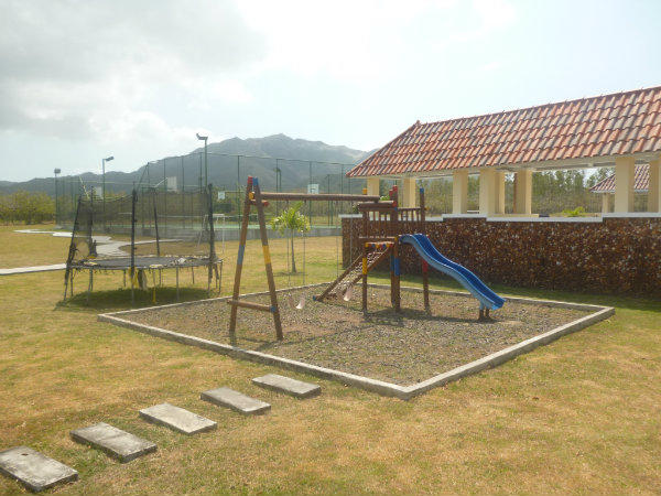 CHILDREN PLAY GROUNDS AT P H LA COLONIA, PANAMA, CHAME, PUNTA CHAME