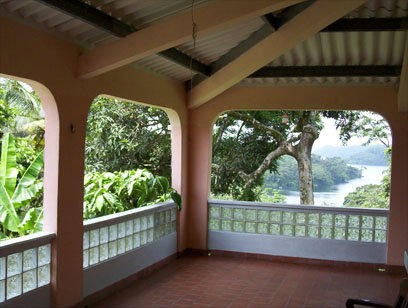Large terrace of the property