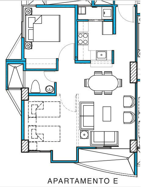 Plans E for Elmare 600 building