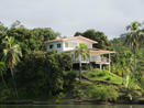 House near Bocas del Toro with oceanfront and montain view