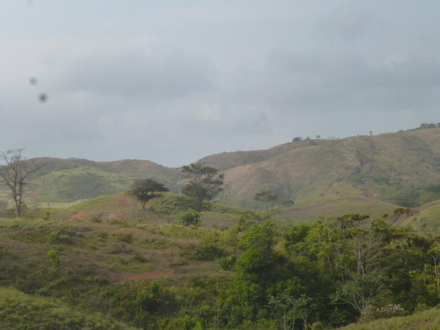 PANAMA, MOUNTAIN FARM IN CANITAS DE CHEPO