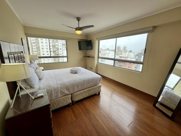 LIMA MIRAFLORES APARTMENT 3 BED  WITH CITY PARTIAL OCEAN VIEWS