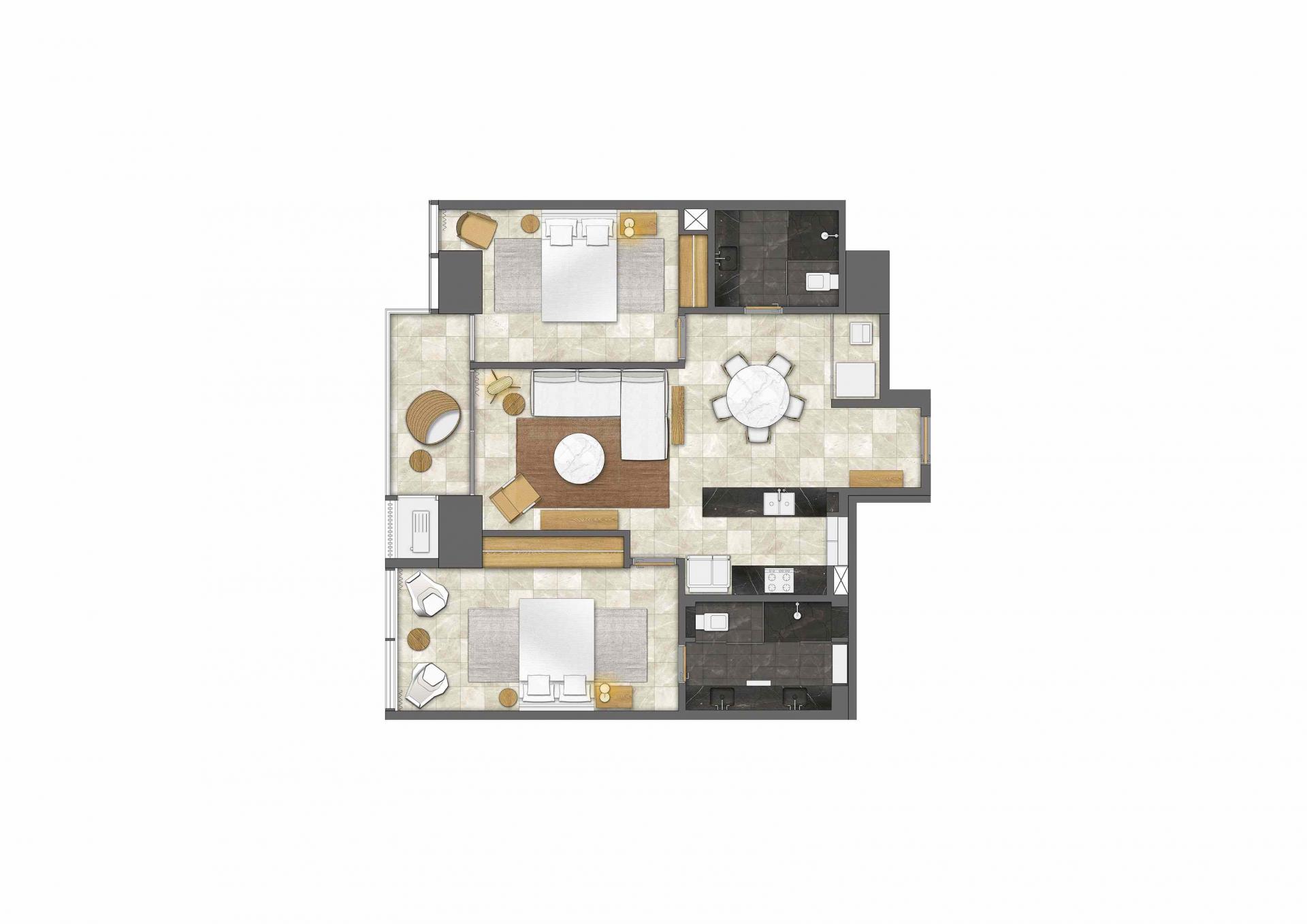 DAO Panama - Apartmento Modelo B