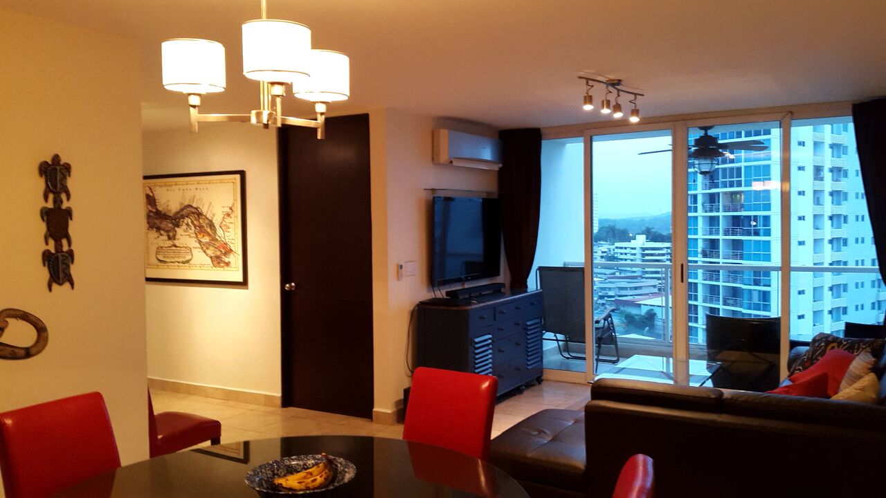 PANAMA CITY VIA ARGENTINA KUBIC 3 BDRM BALCONY PARK VIEW