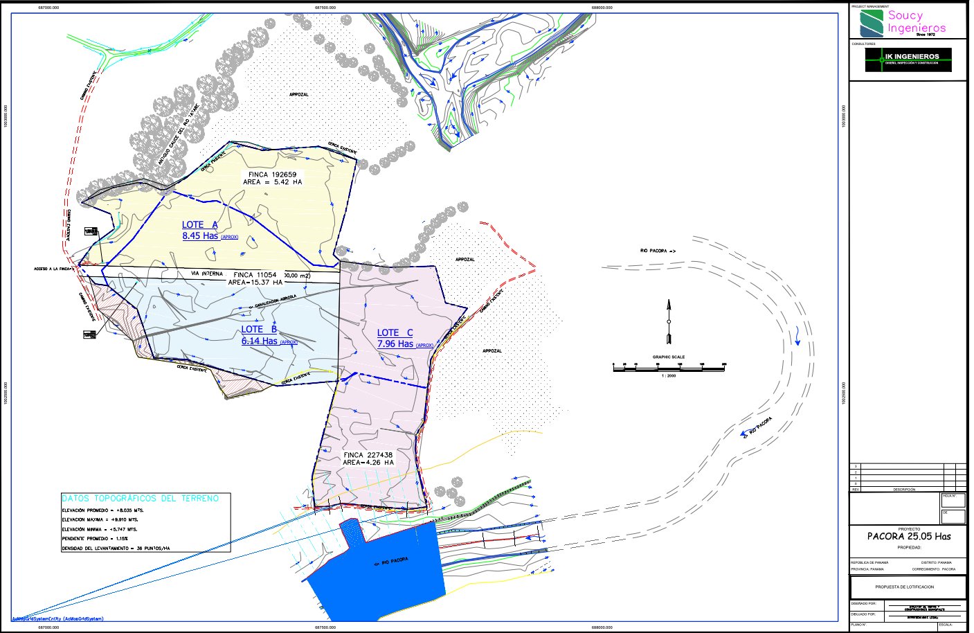 25 ha prime land bank or housing project land with teak in Pacora