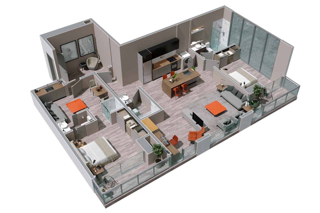 CALLE URUGUAY UPTOWN, APARTAMENTOS  A&E 135 m2 Y OFICINAS EN VENTA