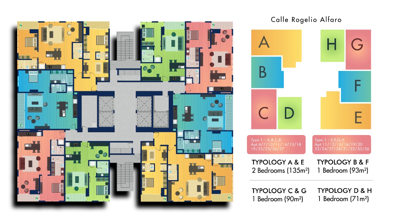 CALLE URUGUAY UPTOWN, APARTAMENTOS B&F 93 m2