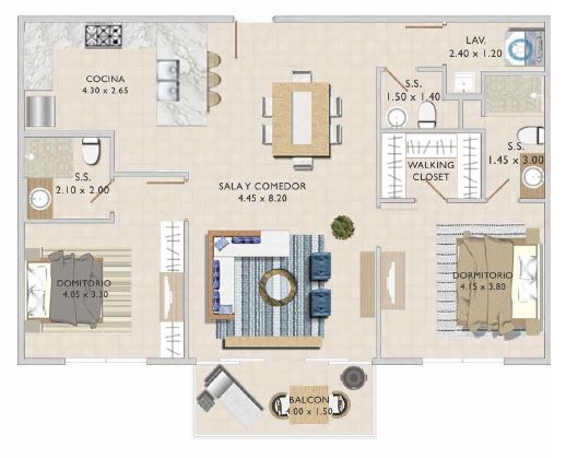 SANTA MARIA VILLAGE CENTER RESIDENCES FOR SALE