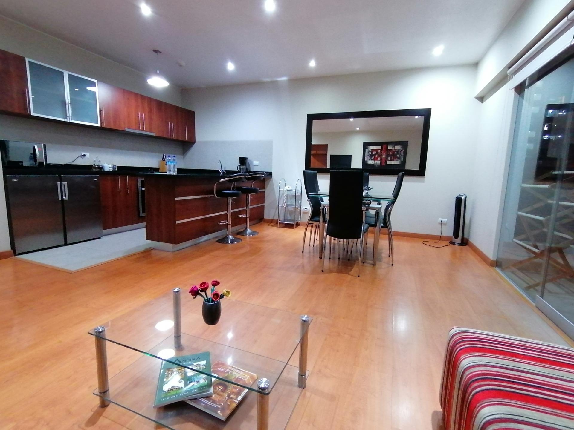 LIMA MIRAFLORES 1BEDROOM APARTMENT WITH BALCONY  FOR SALE