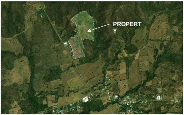 29 Hectares / 71.6 Acres -  Right on  Public road Huacas