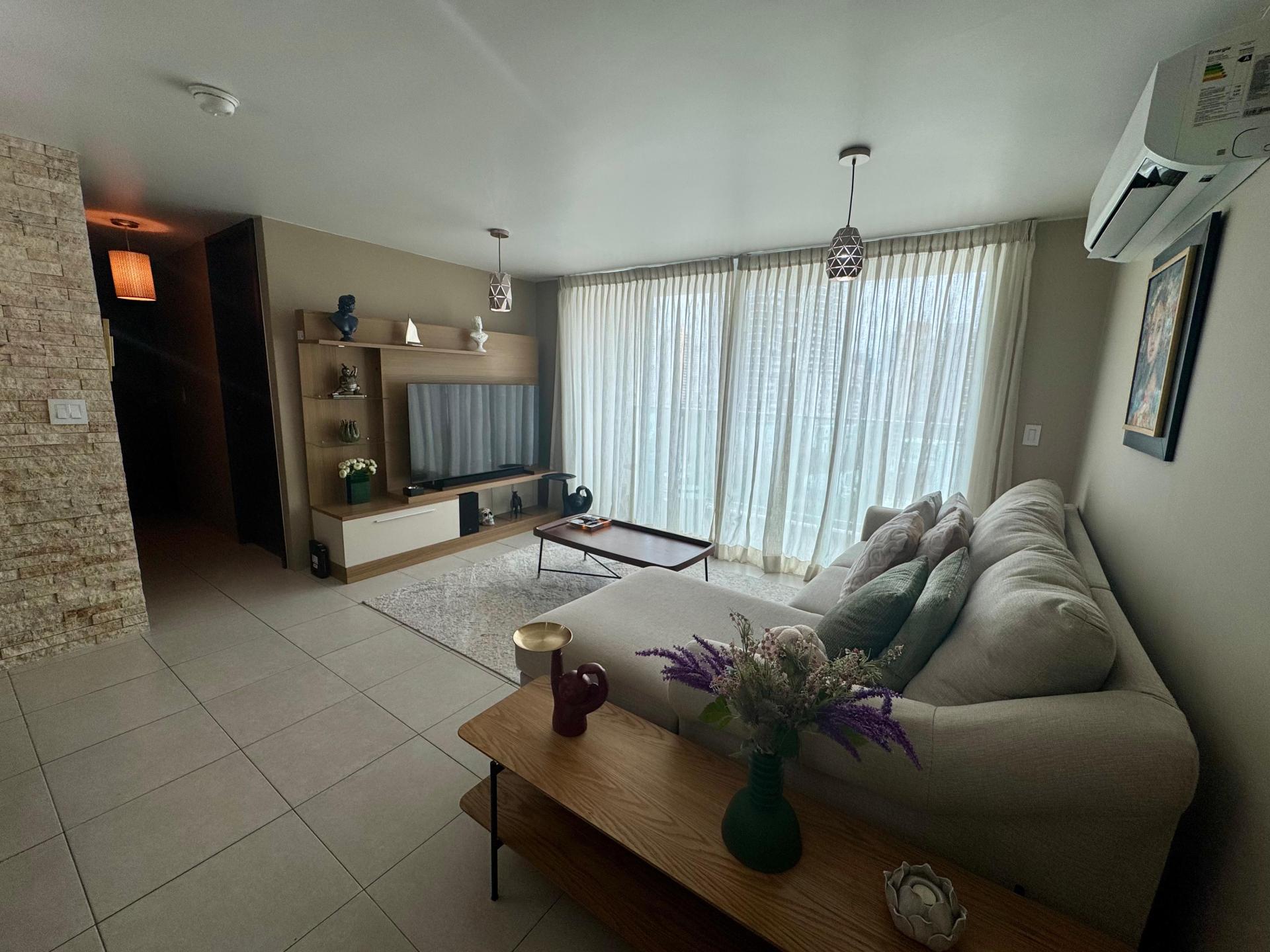 ELEGANTE APARTAMENTO AMOBLADO EN PH TERRAMAR VÍA ISRAEL