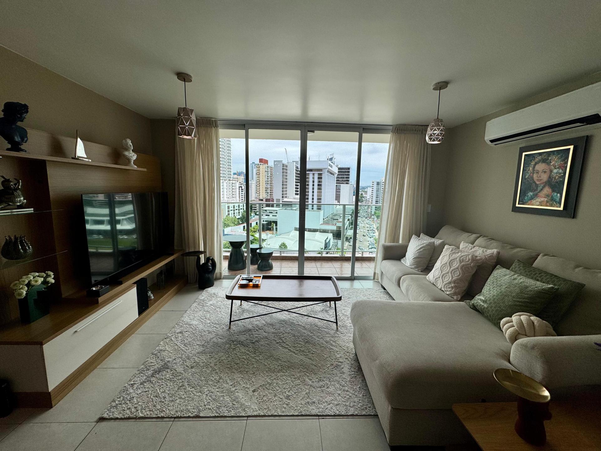 ELEGANTE APARTAMENTO AMOBLADO EN PH TERRAMAR VÍA ISRAEL