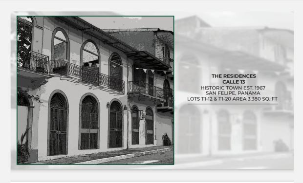 PANAMA, CASCO ANTIGUO, BUILDING AVAILABLE IN CALLE 13, SAN FELIPE.
