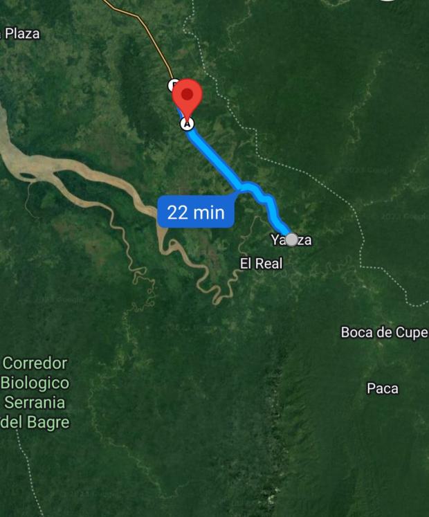 DARIEN, LAND LOCATED IN PUNTA DEL SALTO, YAVIZA, DISTRITO DE PINOGANA.