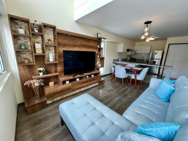 Élégant duplex 1 chambre à Miraflores avec fenêtres insonorisées à vendre