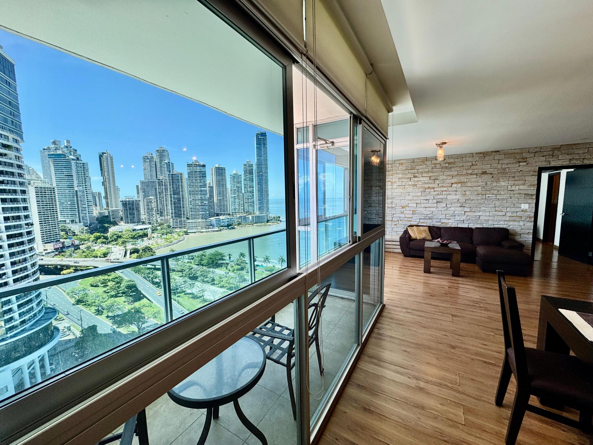 Apartamento de 1 Habitación en Alquiler Bayfront Tower Avenida Balboa