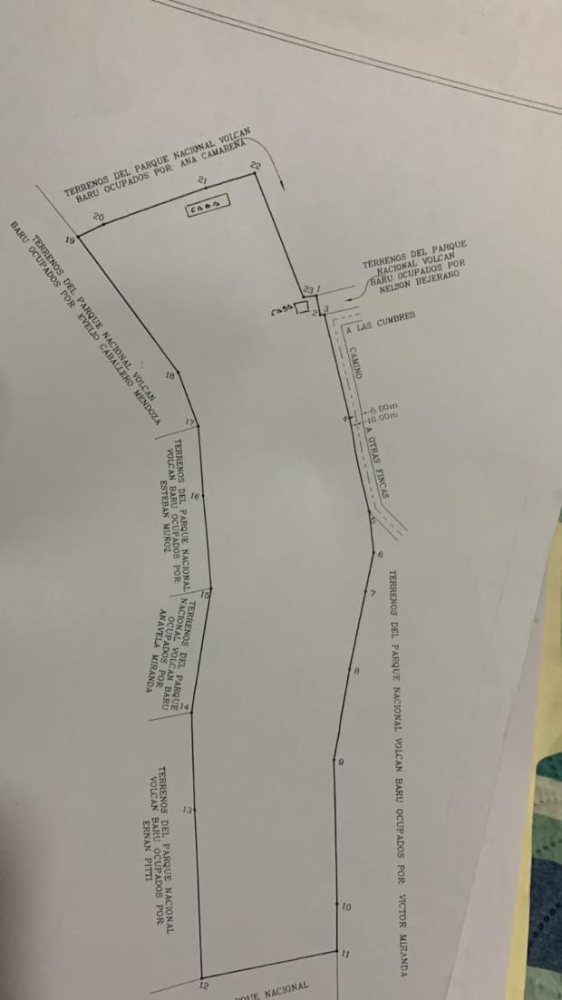 CHIRIQUI, DISTRICT OF TIERRAS ALTAS, LAND LOCATED IN LAS CUMBRES, CERRO PUNTA.