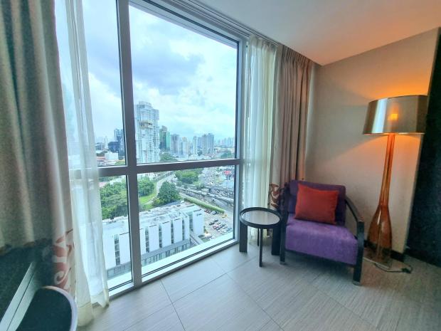 MEGAPOLIS HOTEL , DELUXE ROOM  WITH CITY VIEW, 2 BED,  AVENIDA BALBOA, PANAMA