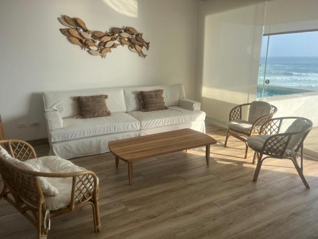 APPARTEMENT EN BORD DE MER À PUNTA HERMOSA 4 CHAMBRES 3 SALLES DE BAIN  AVEC VUE SUR L'OCÉAN