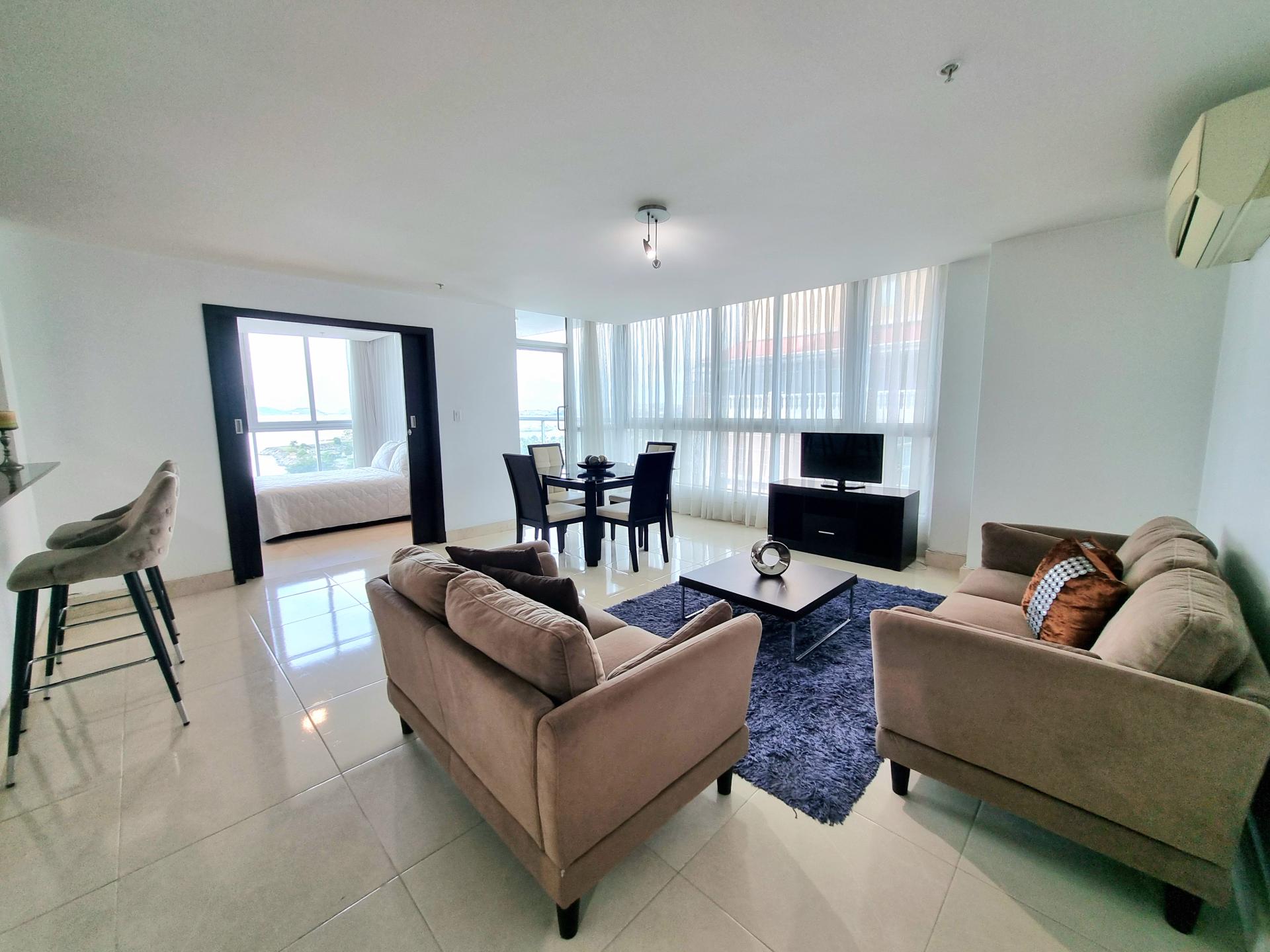 Exclusivo Apartamento con Balcón y Vista Panorámica, Villa del Mar 2HAB