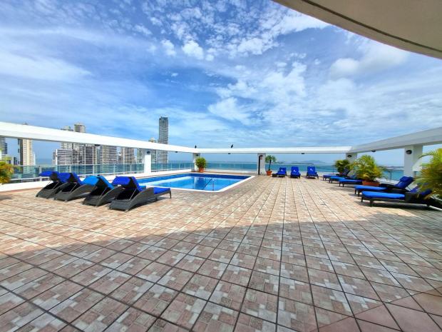 Ocean View Apartment in Balboa Ave. Bayfront Tower, 1BR, 1.5 BA