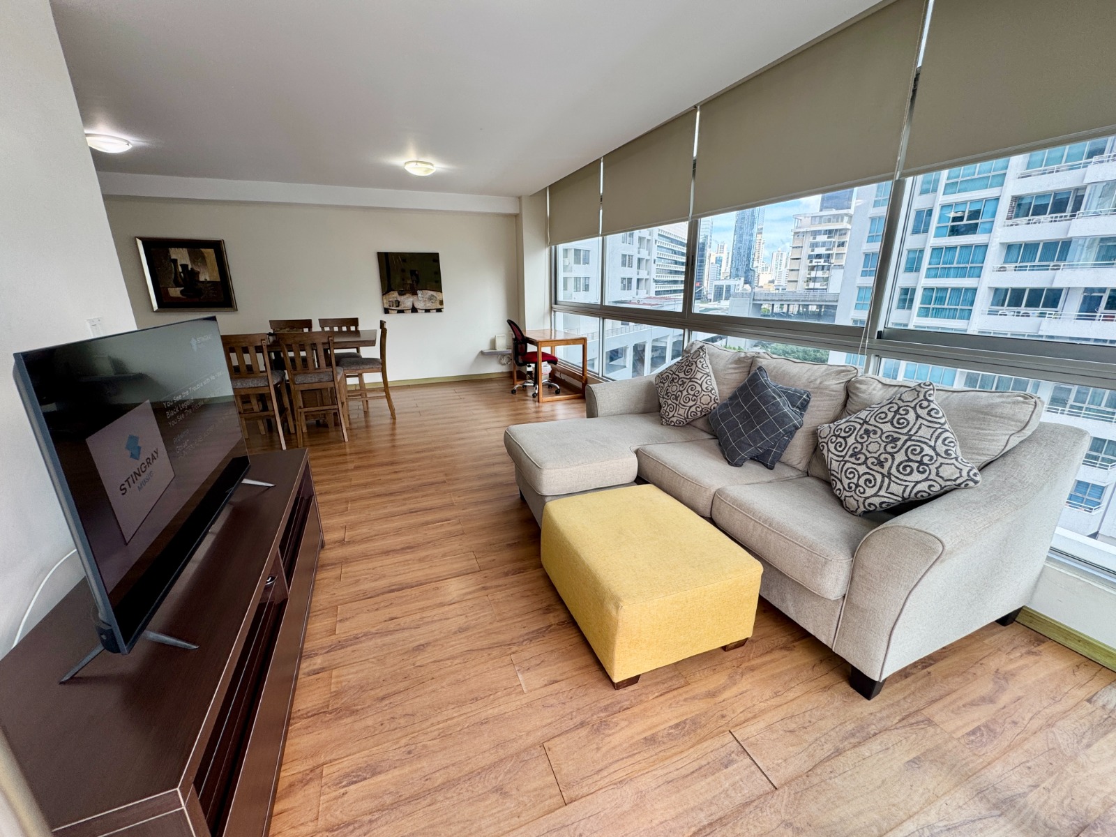 Ocean View Apartment in Balboa Ave. Bayfront Tower, 1BR, 1.5 BA