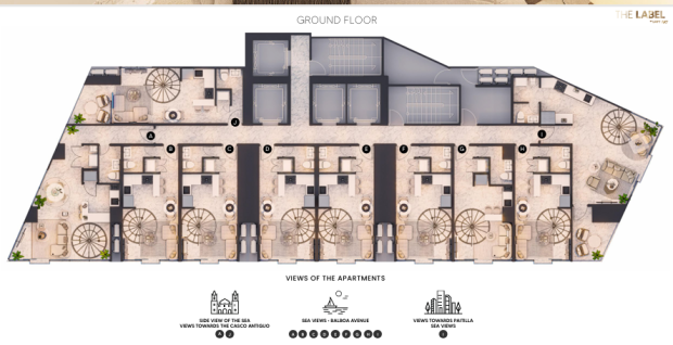 APPARTEMENTS À THE LABEL BY LOFT ART