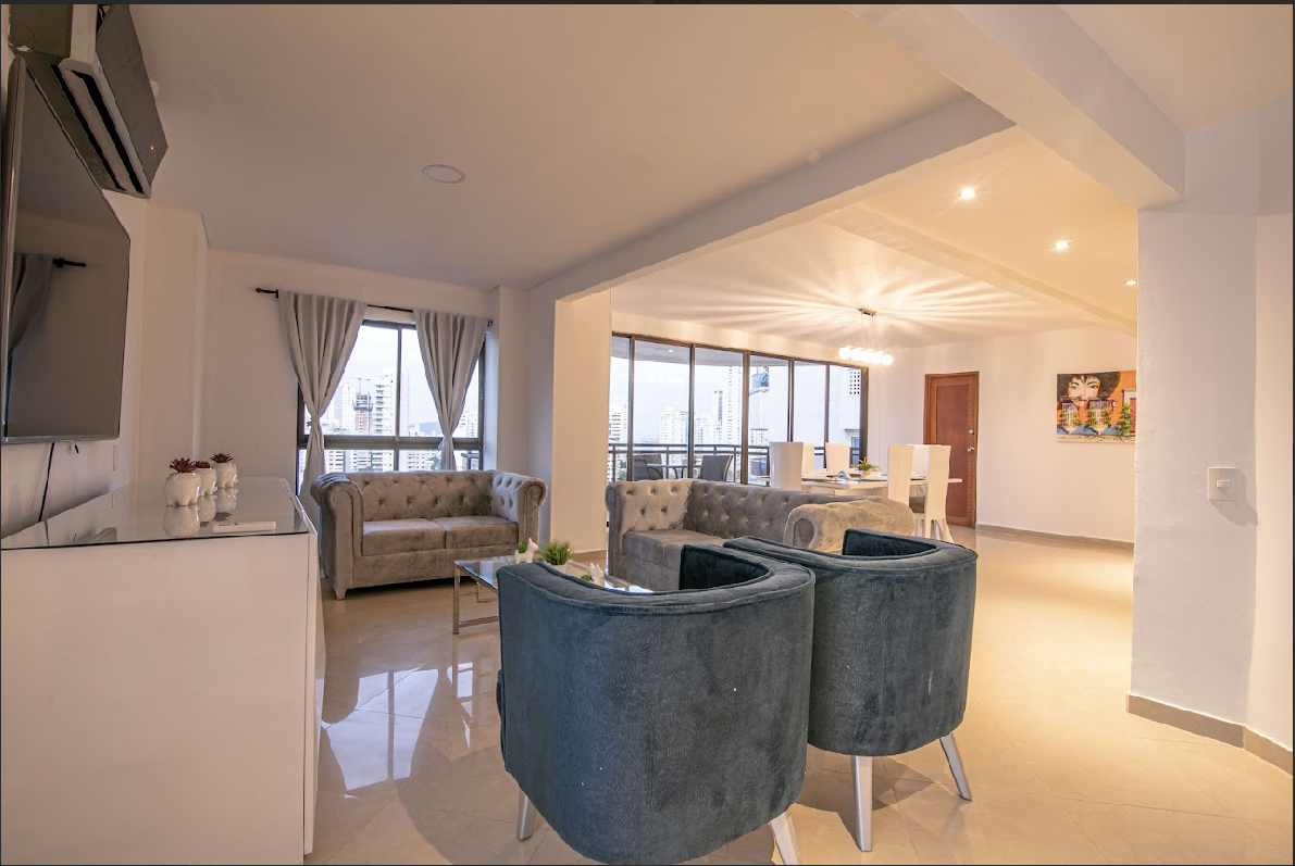 Cartagena, El Laguito stunning 4 bedroom rental Penthouse for sale