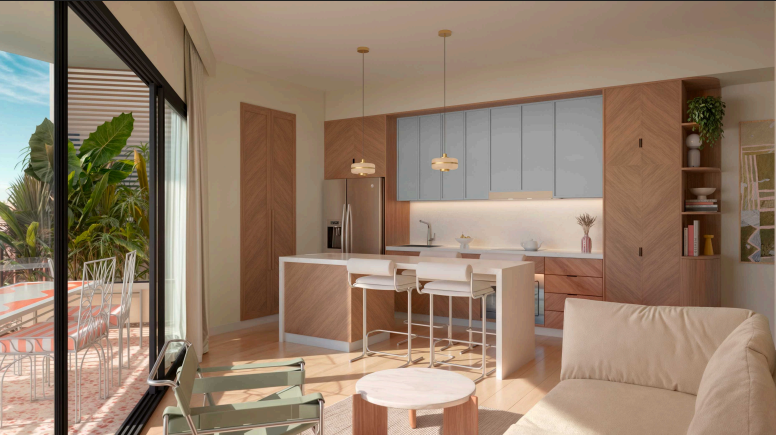 Apartamentos de dos habitaciones en La Unión at Gran Central