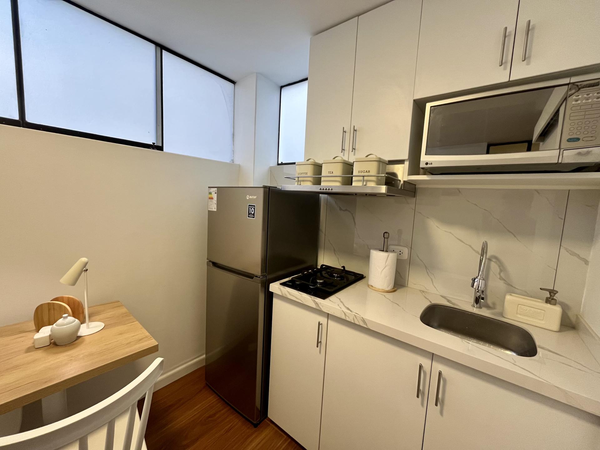 MINI DEPARTAMENTO 1HAB MIRAFLORES CERCA AL KENNEDY TODO INCLUIDO