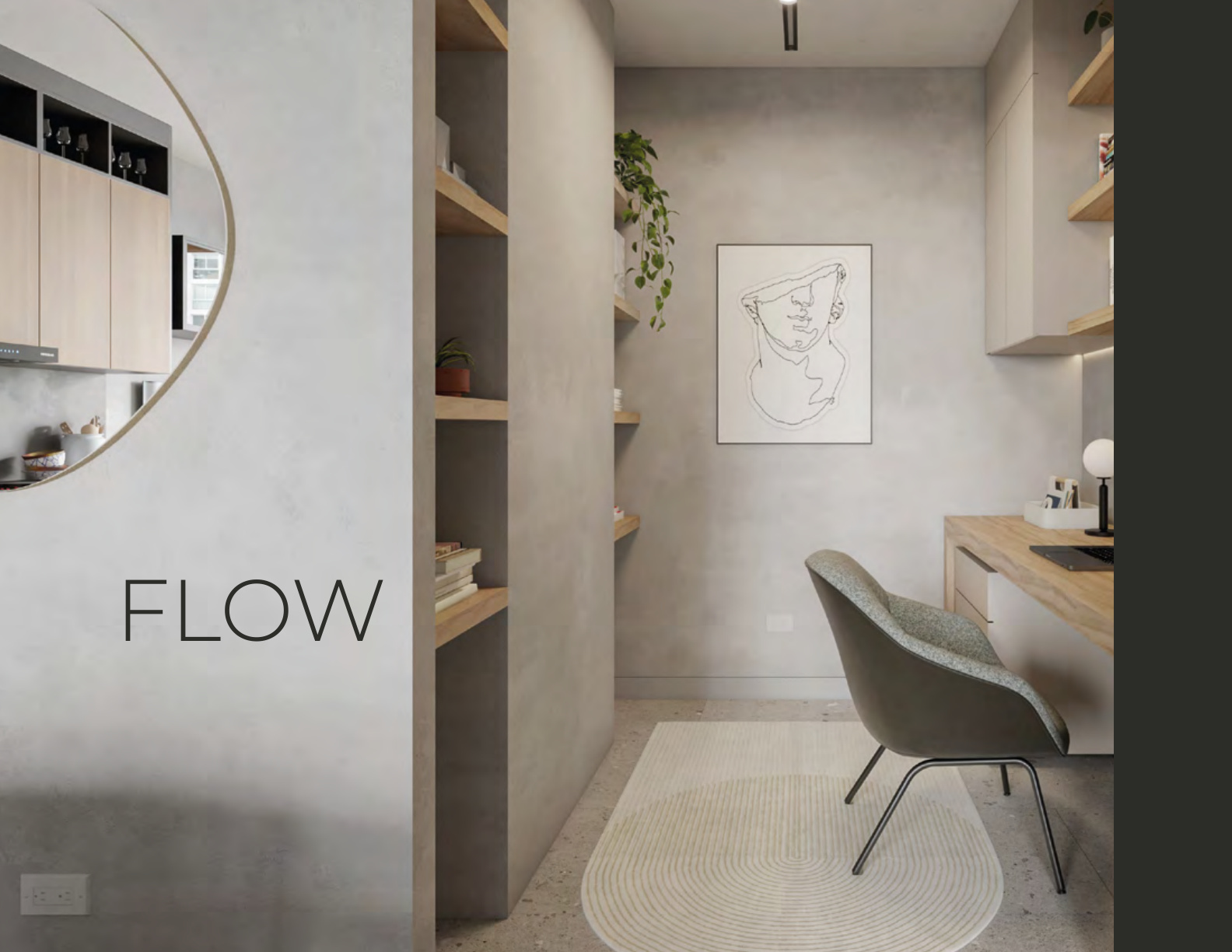 SOUL Residences FLOW 1 Bedroom + Den Apartment 54m2 Bella Vista Panama