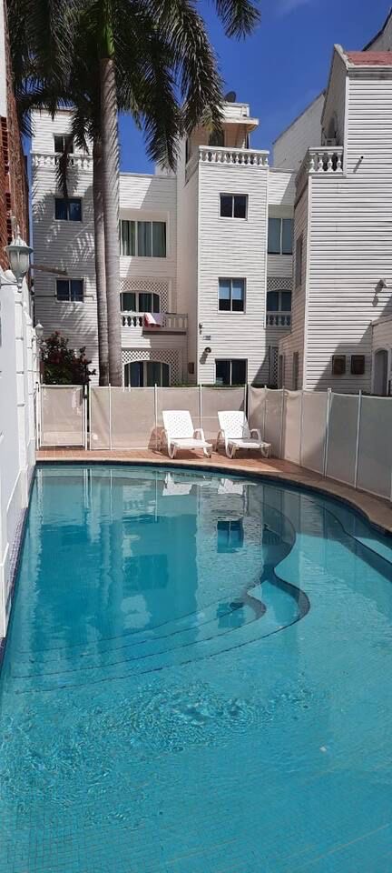 Cartagena, La Boquilla, Rare Beachfront townhouse for sale