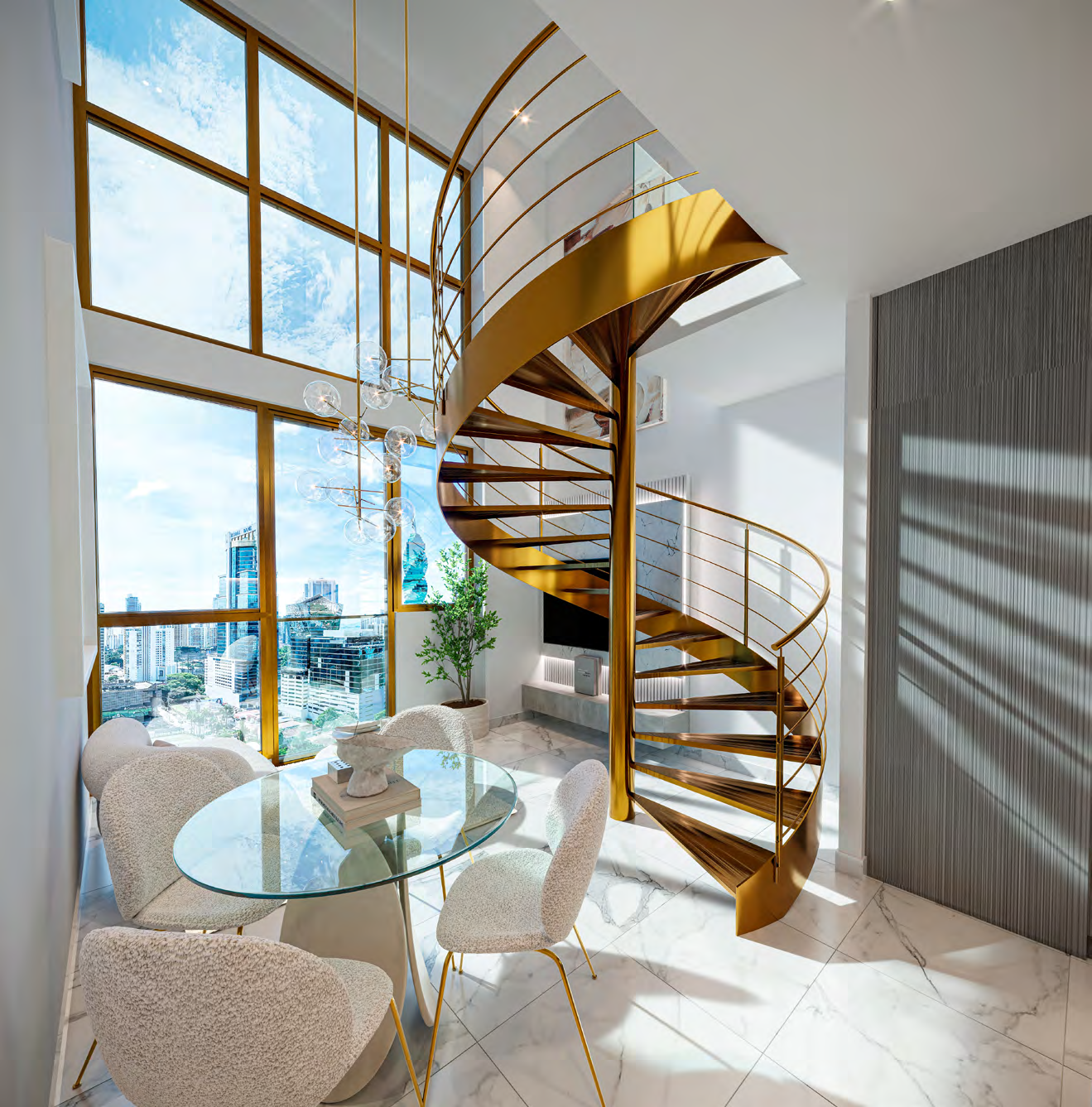 THE LABEL Obarrio Double Height Loft Apartments Investment Panama City