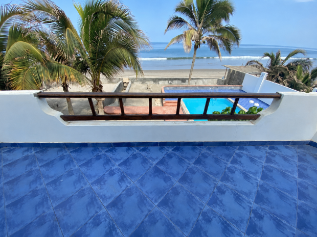 BEACHFRONT HOUSE MANCORA 4BED 3BATH WITH TERRACE POOL FOR SALE