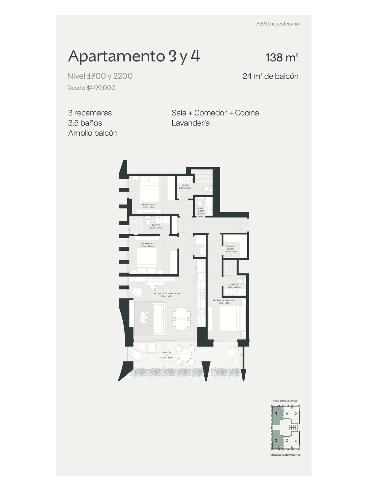 Residencias Premium en Venta en A19 Cincuentenario