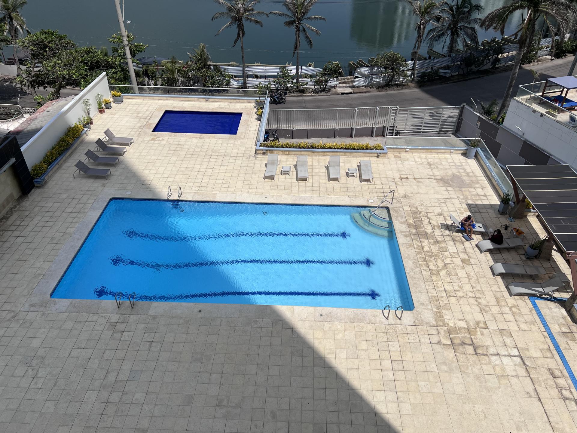 Cartagena, El Laguito Renovated 2 bedroom condo for sale