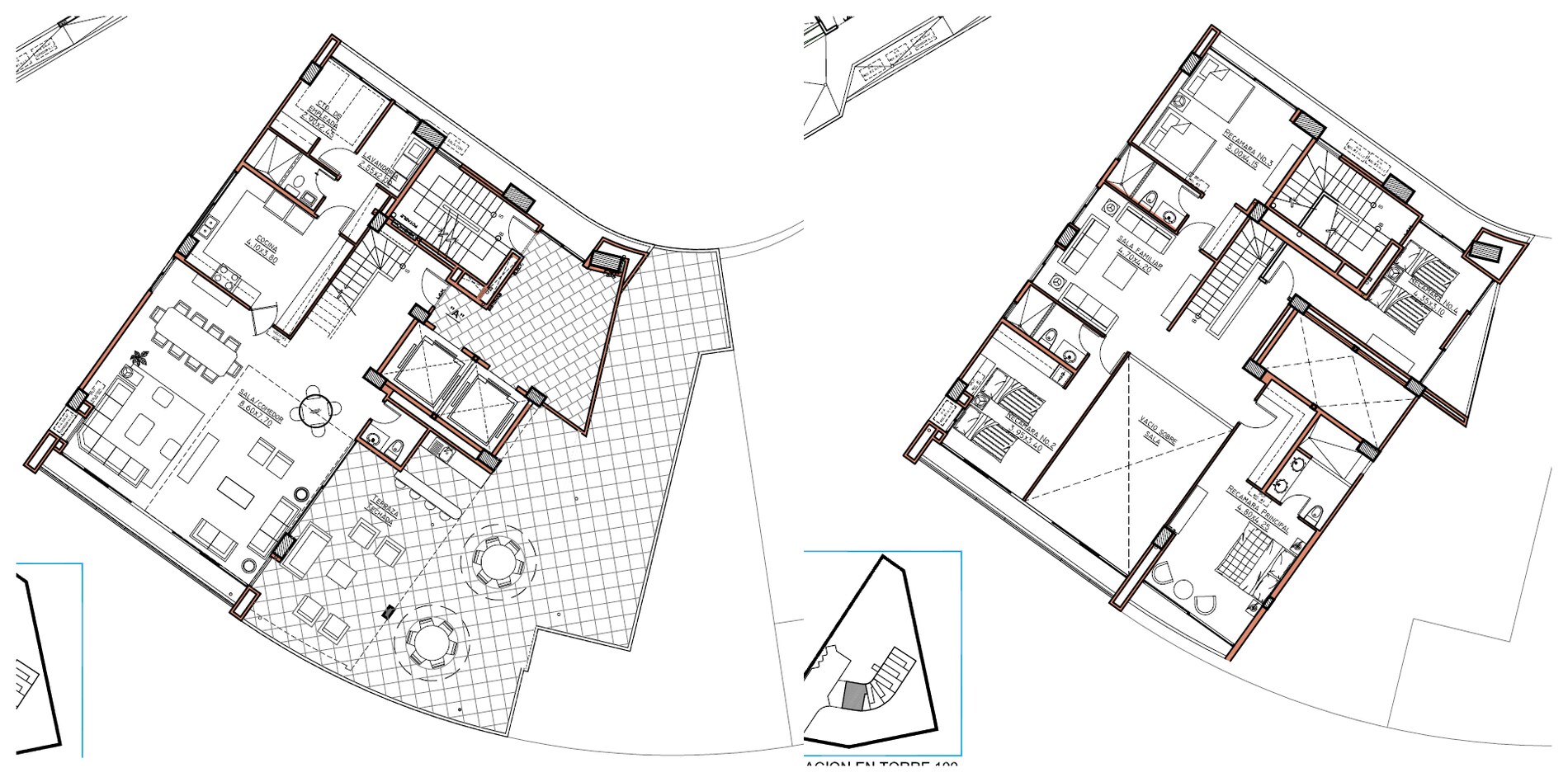 Ocean Waves Penthouse Duplex Residence 18A